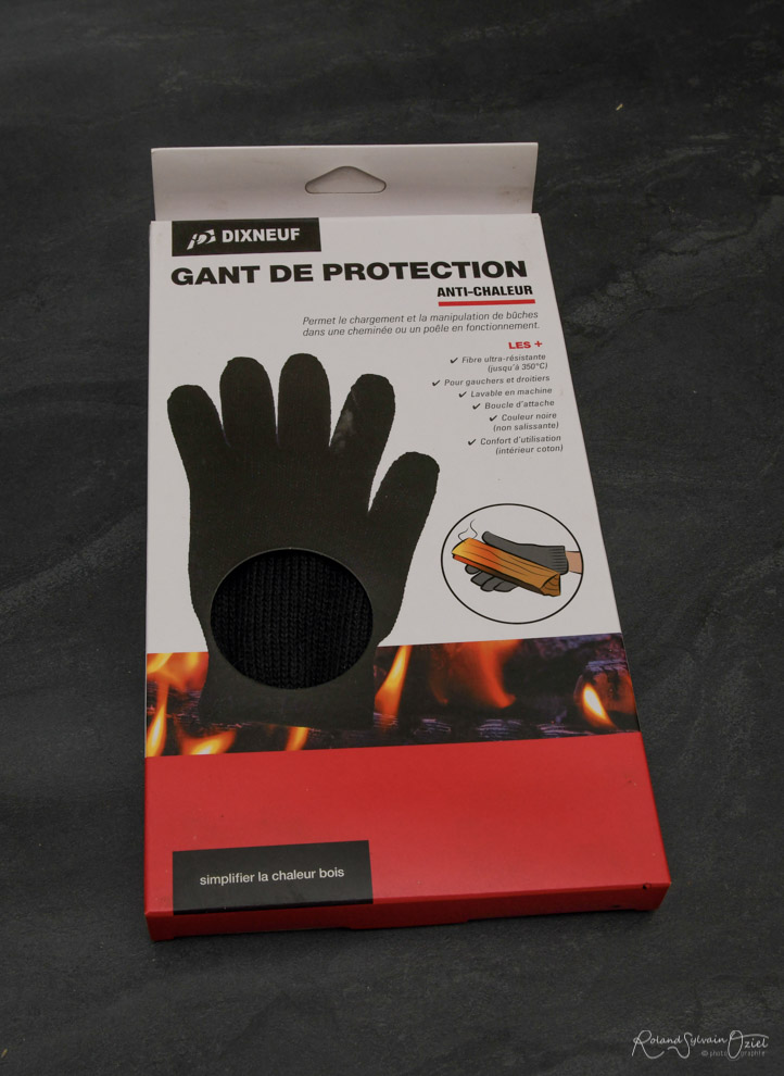 Gant de protection anti-chaleur - DIXNEUF | L'accessoire de la cheminée