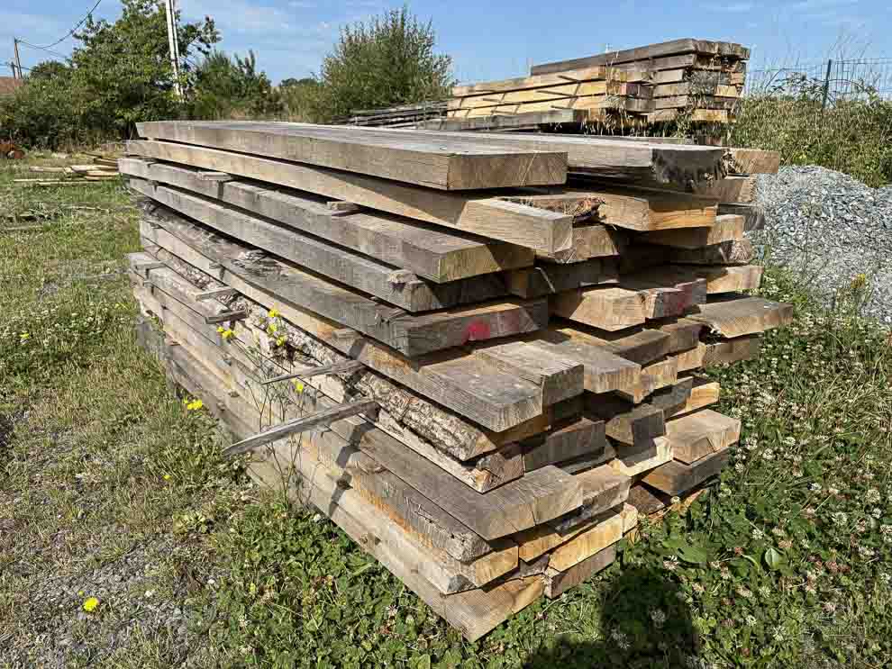 Sciage de bois sur mesure et produits issus 